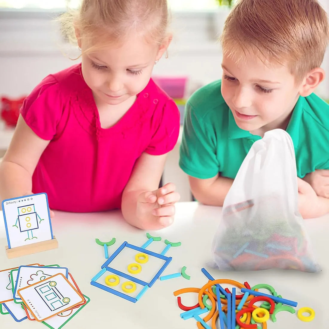 CreaFiguras® Juego Educativo de aprendizaje