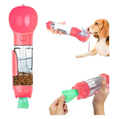 🐶Bebedero Multifuncional 4 en 1 + Cepillo Removedor Pelo🐱