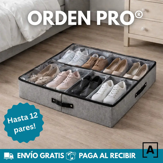 OrdenPro® Zapatera bajo Cama