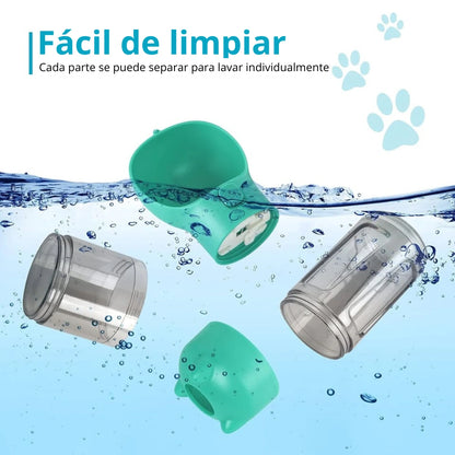 🐶Bebedero Multifuncional 4 en 1 + Cepillo Removedor Pelo🐱