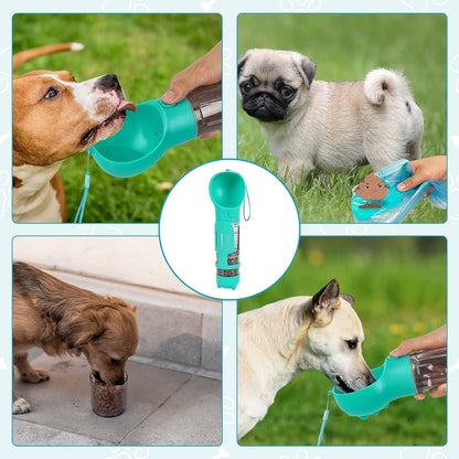 🐶Bebedero Multifuncional 4 en 1 + Cepillo Removedor Pelo🐱