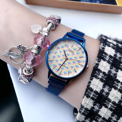 Combo Reloj Scottie + Pulsera Tipo Pandora❤️