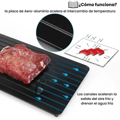 Bandeja Descongelante para Alimentos + Recetario: Ebook Gratuito 🥩🔥
