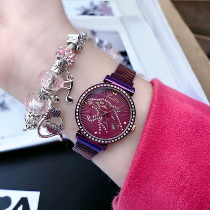 Combo Reloj Scottie + Pulsera Tipo Pandora❤️