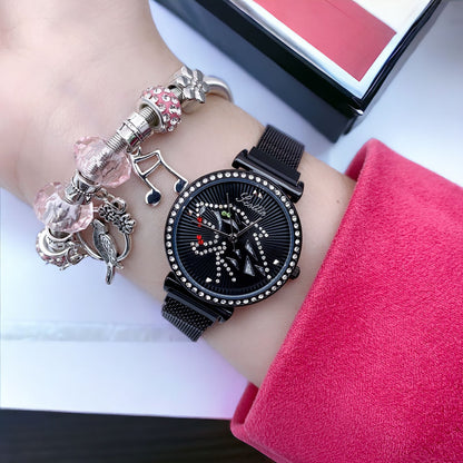 Combo Reloj Scottie + Pulsera Tipo Pandora❤️