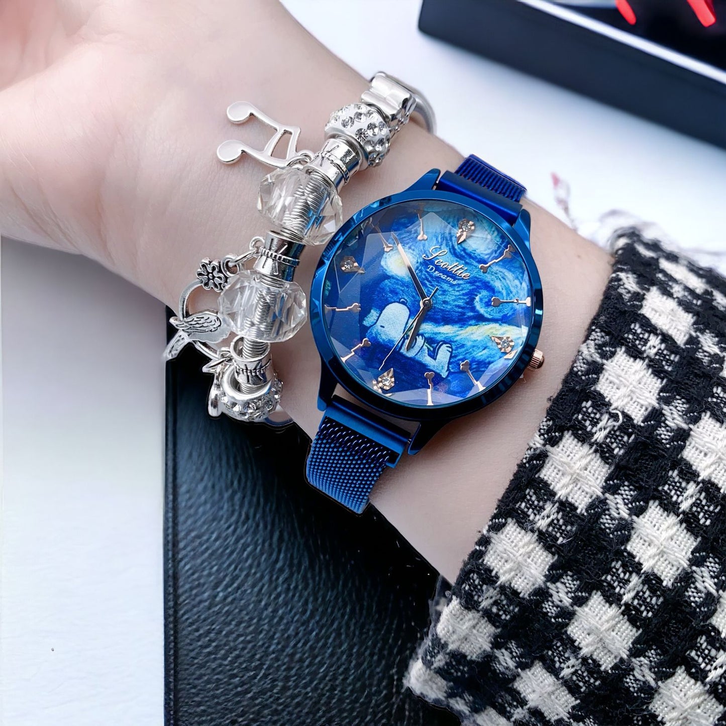 Combo Reloj Scottie + Pulsera Tipo Pandora❤️